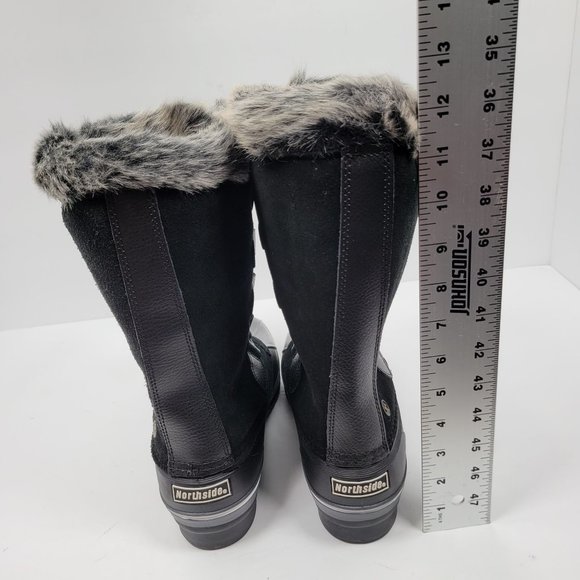 Northside Katsura Womens Insulated Waterproof 3M Black Snow Boots US Size 10 NWT - Picture 12 of 12